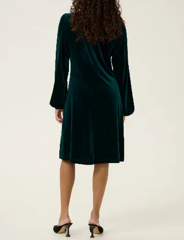Rochie scurta Cream, verde Verde