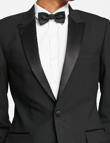 Sacou ASOS, negru