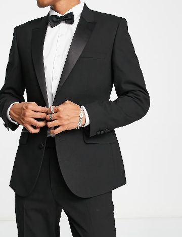 Sacou ASOS, negru