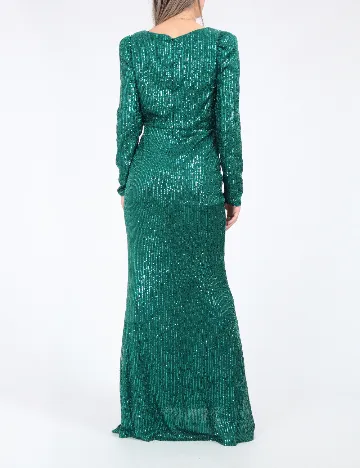 Rochie lunga SHEIN, verde Verde