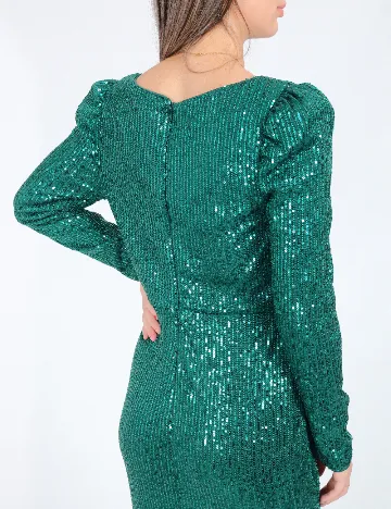 Rochie lunga SHEIN, verde Verde