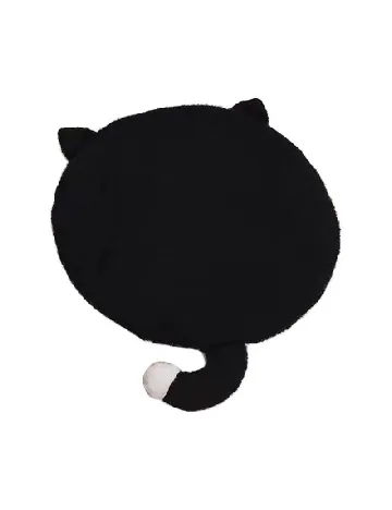 Perna decorativa SHEIN, negru Negru