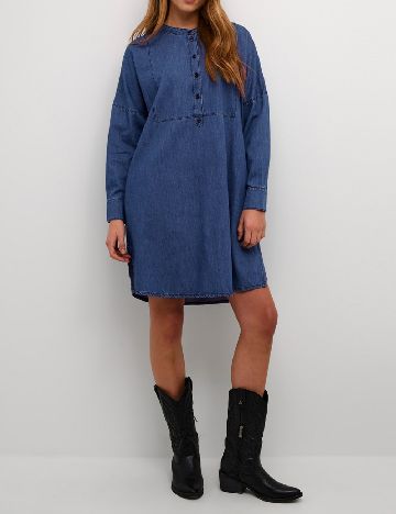 Rochie scurta Culture, albastru