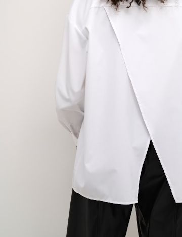 Camasa Oversize Kaffe, alb
