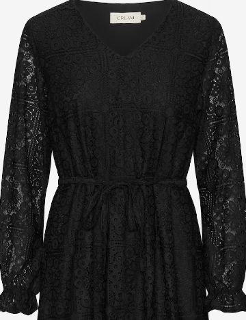 Rochie scurta Cream, negru