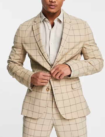 Sacou ASOS, crem