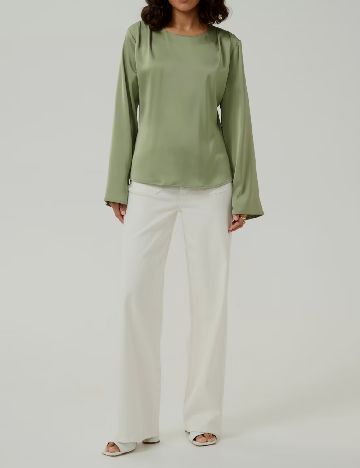 Bluza Kaffe, verde