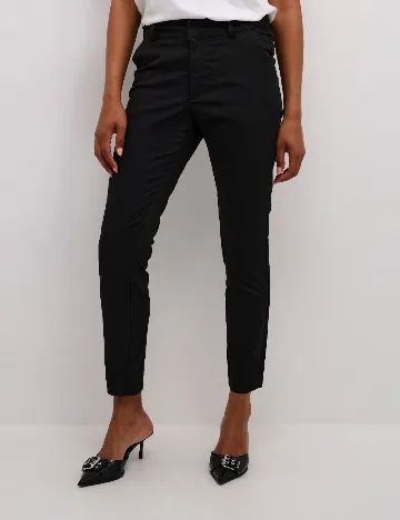 Pantaloni Kaffe, negru Negru