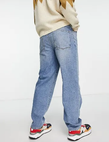 Blugi ASOS, albastru Albastru