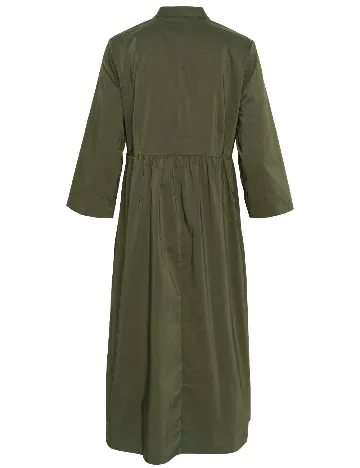 Rochie medie Culture, verde Verde