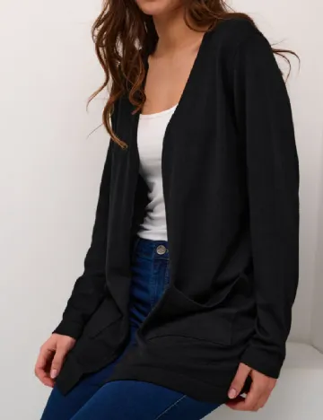 Cardigan Kaffe, negru Negru