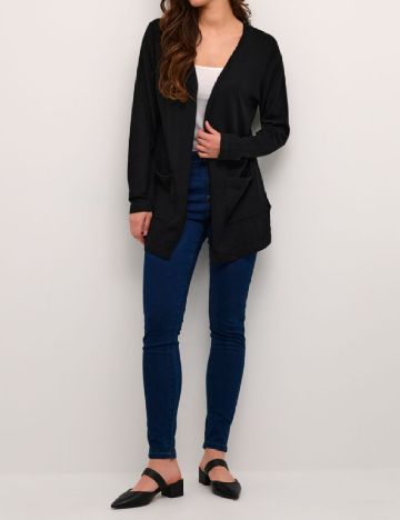 Cardigan Kaffe, negru