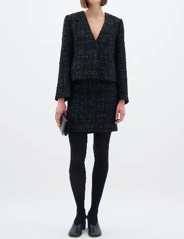 Sacou InWear, negru Negru