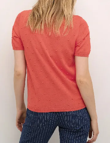 Bluza Cream, corai Portocaliu