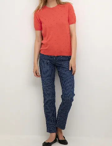 Bluza Cream, corai Portocaliu