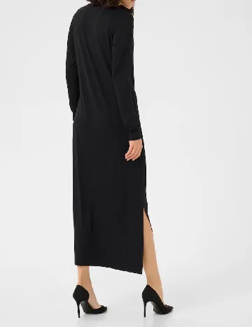 Rochie lunga Kaffe, negru Negru
