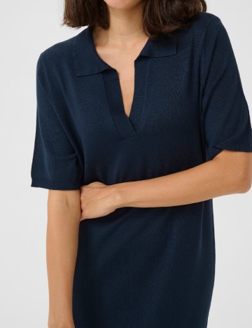 Rochie medie Kaffe, bleumarin