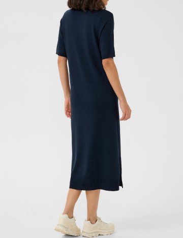 Rochie medie Kaffe, bleumarin