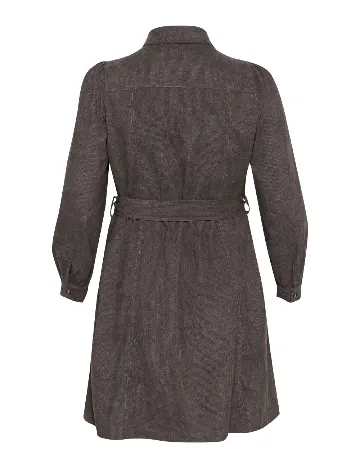 Rochie scurta Kaffe Curve, gri Gri
