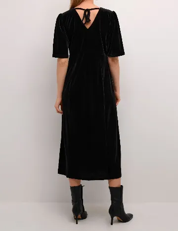 Rochie medie Cream, negru Negru