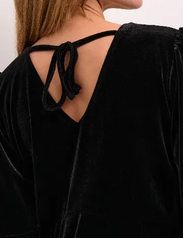 Rochie medie Cream, negru Negru