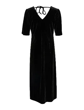 Rochie medie Cream, negru Negru