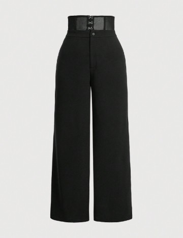Pantaloni SHEIN CURVE, negru