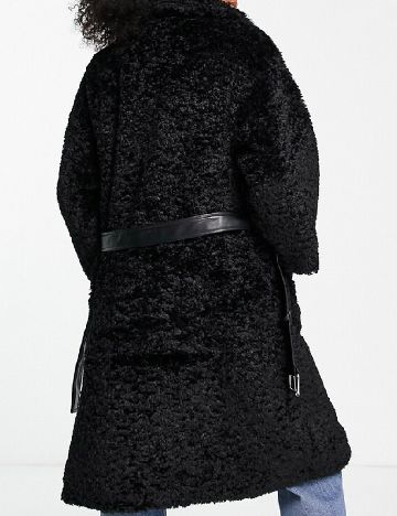 Palton Qed London, negru
