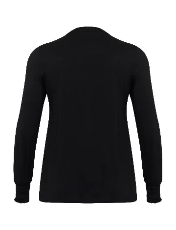 Bluza Kaffe Curve, negru Negru