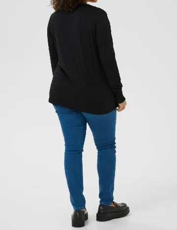 Bluza Kaffe Curve, negru Negru
