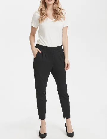 Pantaloni Cream, negru Negru