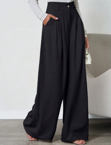 Pantaloni SHEIN, negru