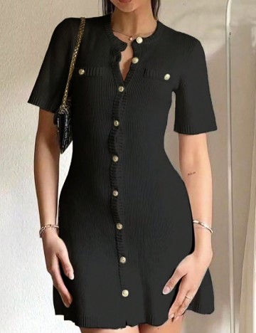 Rochie scurta SHEIN, negru