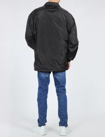 Geaca Oversize ASOS, negru Negru