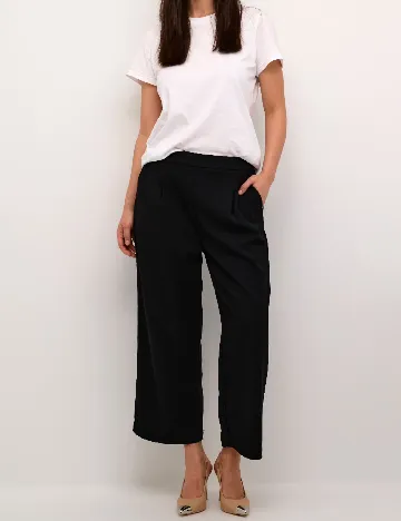 Pantaloni Kaffe, negru Negru
