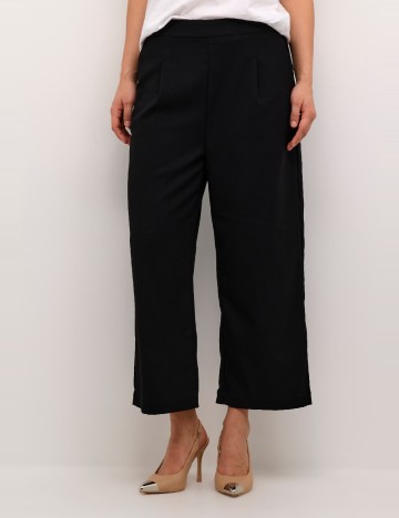 Pantaloni Kaffe, negru