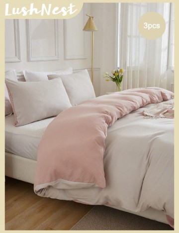 Set lenjerie SHEIN, roz/bej