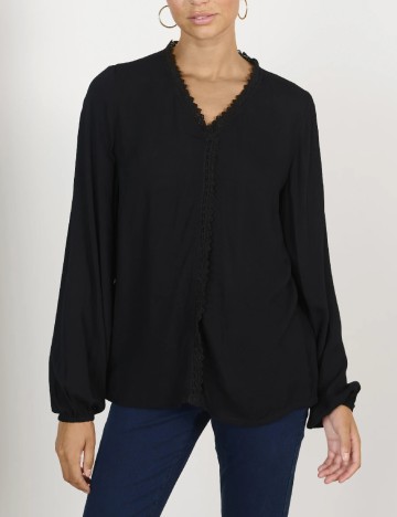Bluza Kaffe, negru