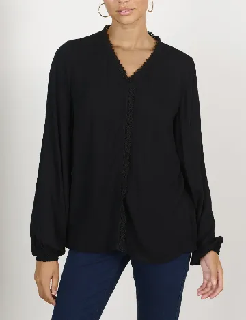Bluza Kaffe, negru Negru