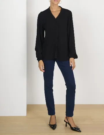 Bluza Kaffe, negru Negru