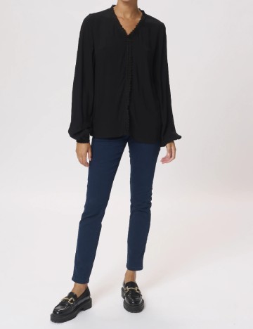 Bluza Kaffe, negru