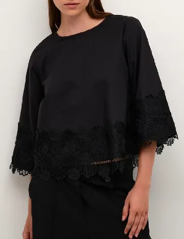 Bluza Karen By Simonsen, negru Negru