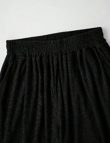 Pantaloni SHEIN CURVE, negru Negru