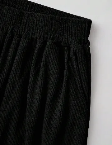 Pantaloni SHEIN CURVE, negru Negru