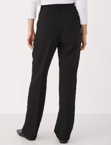 Pantaloni Part Two, negru Negru
