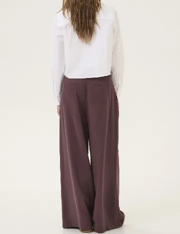 Pantaloni My Essential Wardrobe, pruna Mov