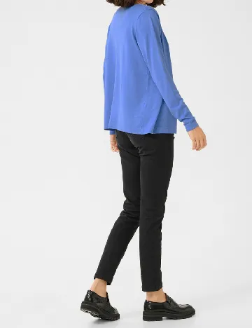 Cardigan Kaffe, albastru Albastru
