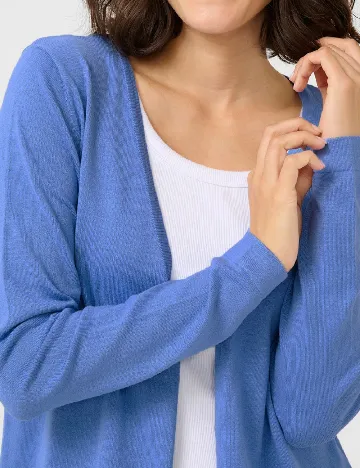 Cardigan Kaffe, albastru Albastru