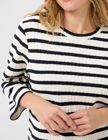 Bluza Bon a Parte, alb/negru Alb