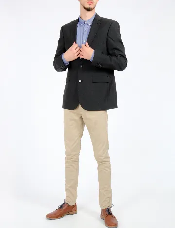 Sacou Harry Brown, negru Negru